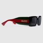 Rectangular frame sunglasses - Image 2